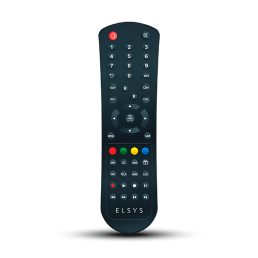Controle remoto Conversor Terreste ETGR30 | Elsys - Elsys