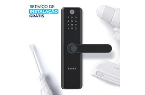 Fechadura Digital de Embutir ESF-DE51001 SAX com Instalação