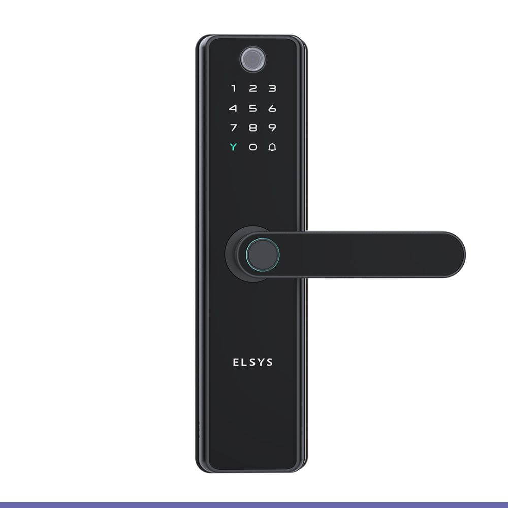 Fechadura inteligente Elsys SAX com câmera