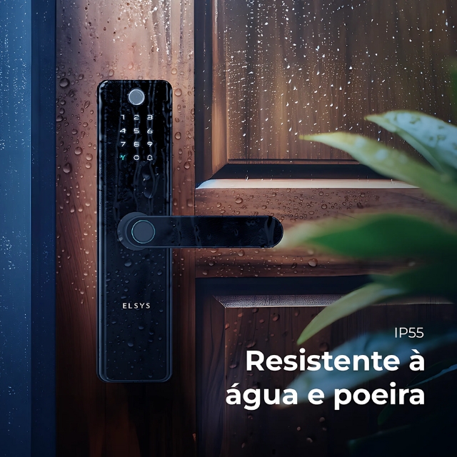 Proteção IP55 resistente à água e poeira
