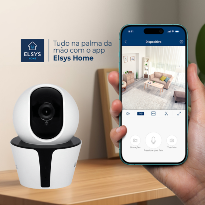 Visão Completa com Câmera Rotacional Full HD